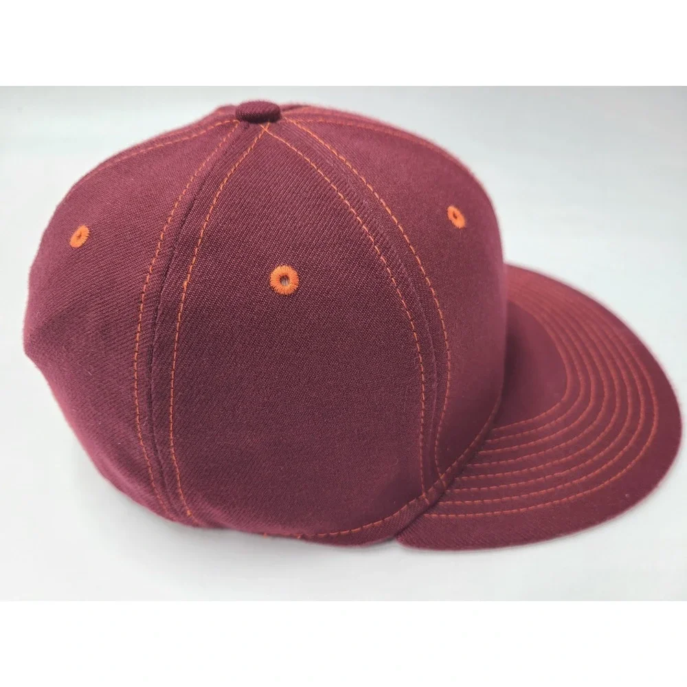 Virginia Tech Hokies Nike True Dri-Fit Flex Fitted S-M Hat Cap Men NCAA Maroon‎